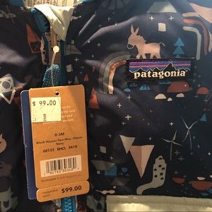 Patagonia Infant reversible puffer suite